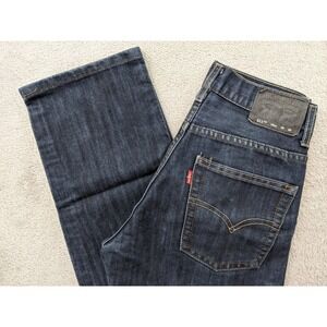 Levi's‎ 511 Slim Fit Boys Jeans Dark Blue Wash Denim Size 18 29x29 Slim